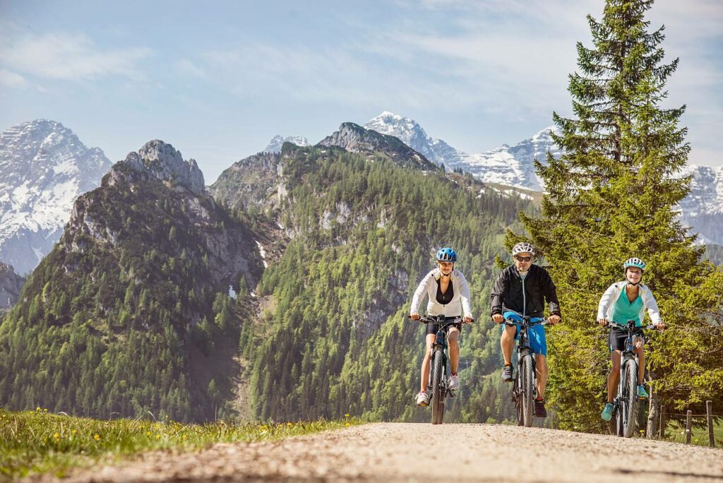 Ausfluege im Saalachtal mit dem E-Fahrrad