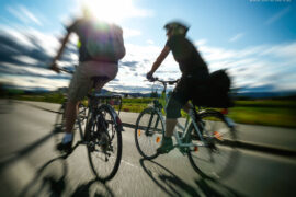 Radfahren im Sommer