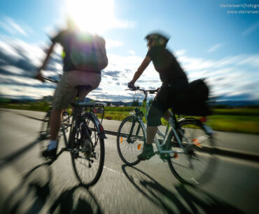 Radfahren im Sommer